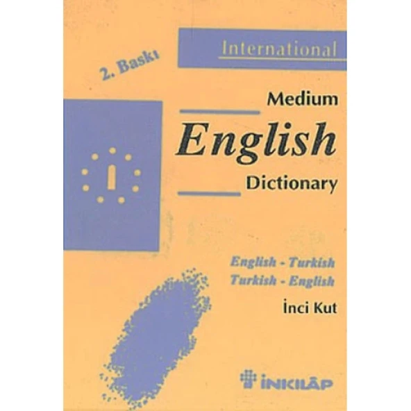 Medium English Dictionary / English - Turkish Turkish - English