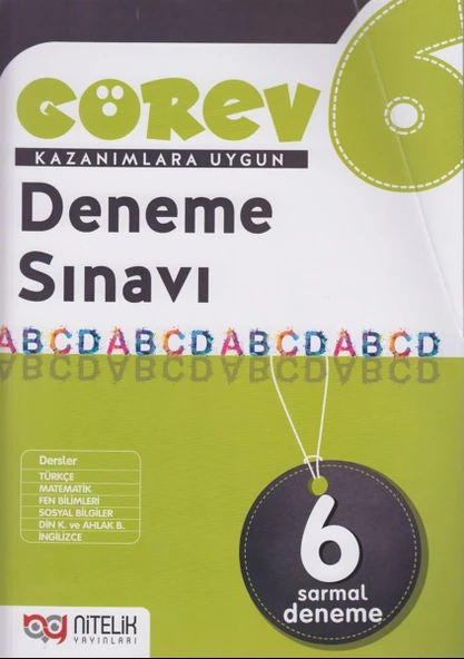 Nitelik 6.Sınıf Görev 6 Sarmal Deneme Sınavı