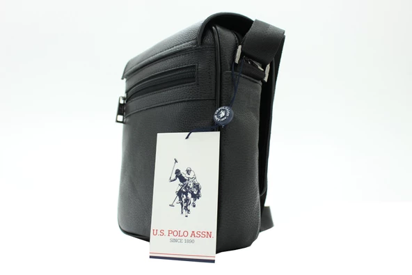Plevr 8431 Us Polo Assn Suni Deri Erkek Portföy Çanta - 5