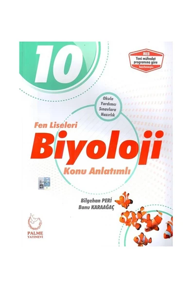 Palme 10. Sınıf Fen Liseleri Biyoloji Konu Anlatımlı