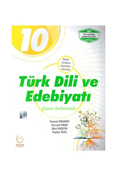 Palme 10. Sınıf Türk Dili ve Edebiyatı Konu Anlatımlı