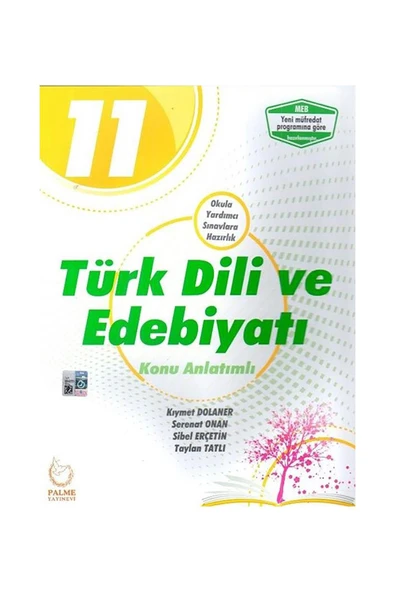 Palme 11. Sınıf Türk Dili ve Edebiyatı Konu Anlatımlı
