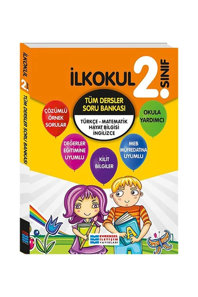 Evrensel Yayınları 2.Sınıf Tüm Dersler Soru Bankası