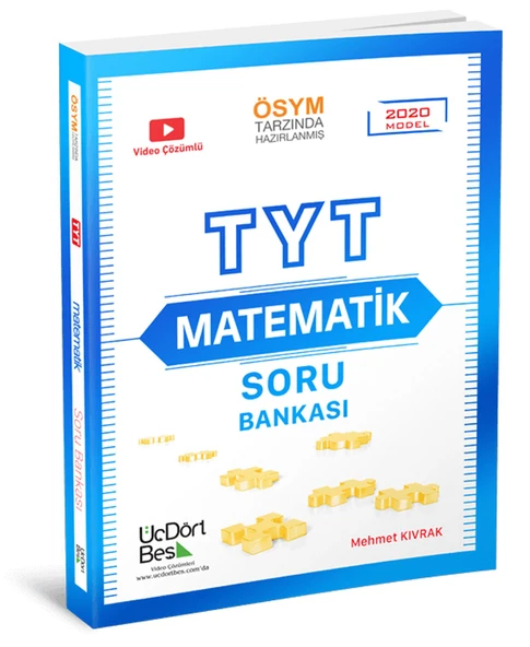 ÜçDörtBeş TYT Matematik Soru Bankası