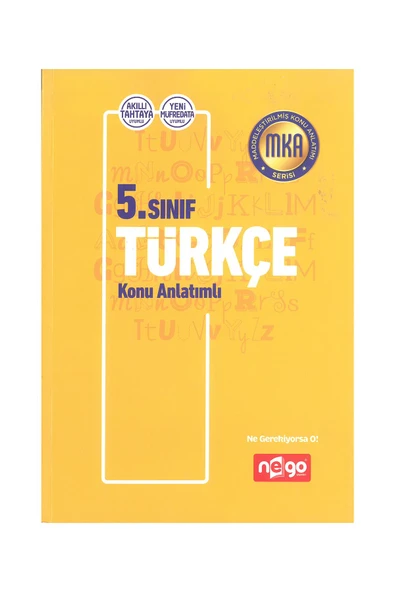 Nego  5.Sınıf Türkçe Konu Anlatımlı