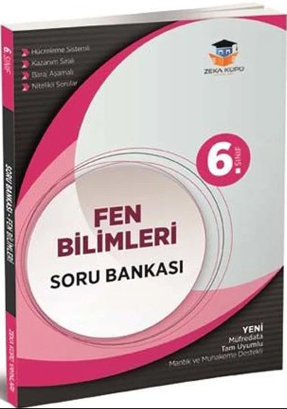 Zeka Küpü Yayınları 6.Sınıf Fen Bilimleri Soru Bankası