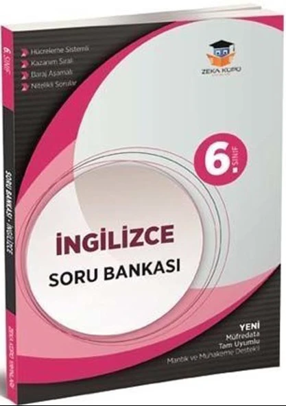 Zeka Küpü Yayınları 6.Sınıf İngilizce Soru Bankası