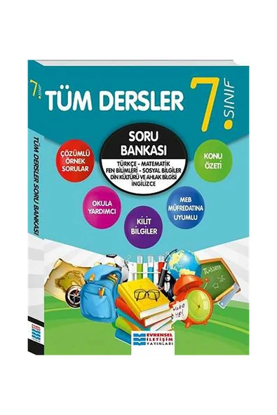 Evrensel  7.Sınıf Tüm Dersler Soru Bankası