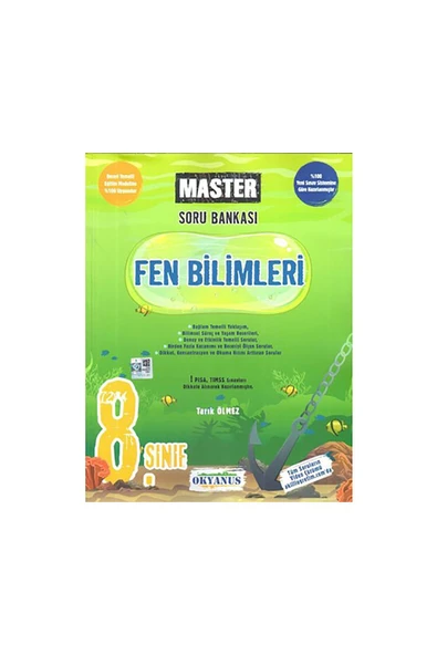 Okyanus 8. Sınıf Master Fen Bilimleri Soru Bankası