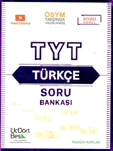 ÜçDörtBeş TYT Türkçe Soru Bankası