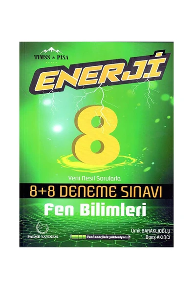 Palme 8. Sınıf Fen Bilimleri Enerji 8+8 Deneme Sınavı