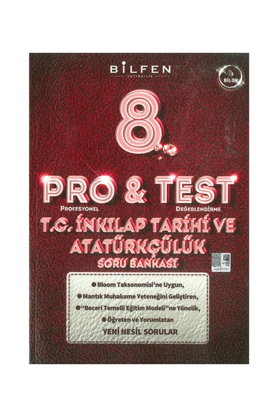 8. Sınıf Pro&Test Tc İnkılap Tarihi Ve Atatürkçülük Soru Bankası