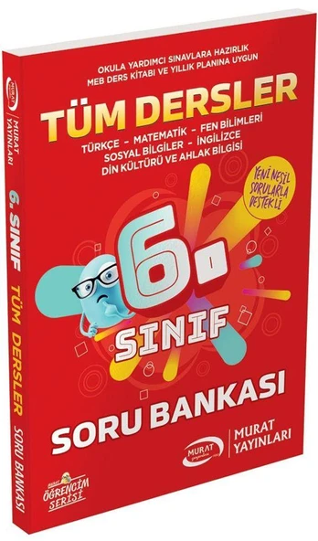 Murat Yay.6.Sınıf Tüm Dersler Soru Bankası