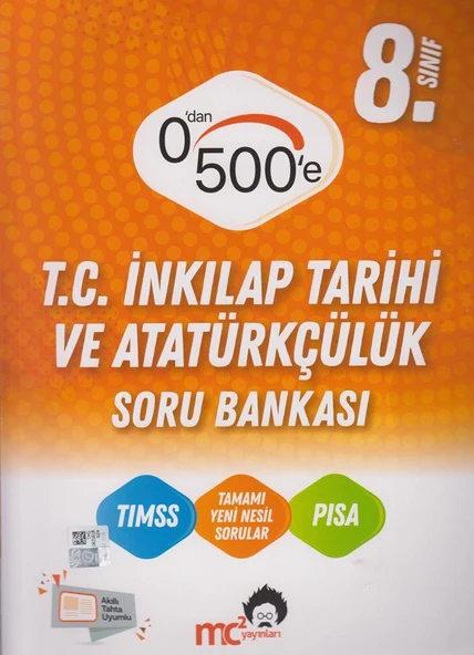 Mc2 Yayınları 8.Sınıf T.C. İmkılap Tarihi Ve Atatürkçülük Soru Bankası - 2