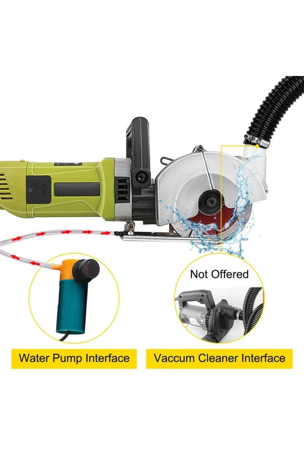 STİLMAX Seri Duvar Oluk Açma Makinesi Kanal Açma Kesme Makinesi 5 Bıçaklı 40mm 3500Watt 4.5Kg - 3