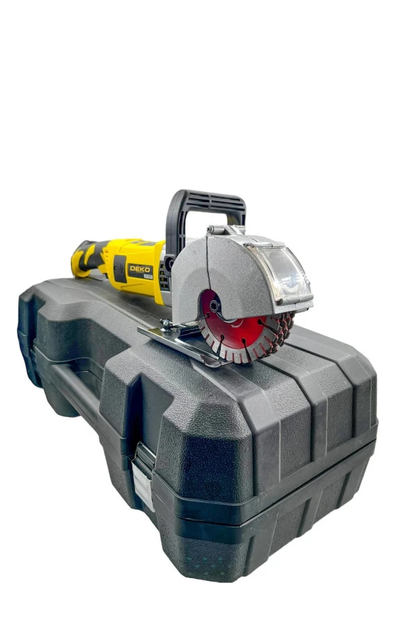 DEKO TURKEY Sulu Oluk Açma Makinesi Kanal Açma Kesme Makinesi 5 Bıçaklı 40mm 4KW 4000Watt 4.5Kg - 3
