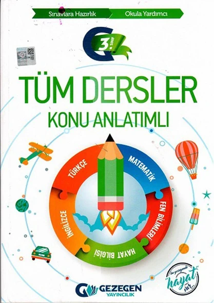 Gezegen 3. Sınıf Tüm Dersler Konu Anlatımlı