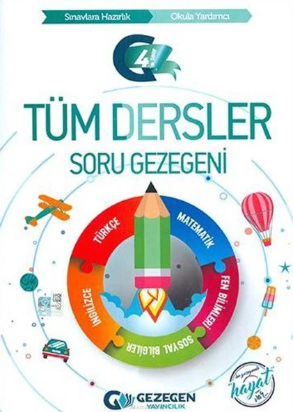 Gezegen 4. Sınıf Tüm Dersler Soru Gezegeni
