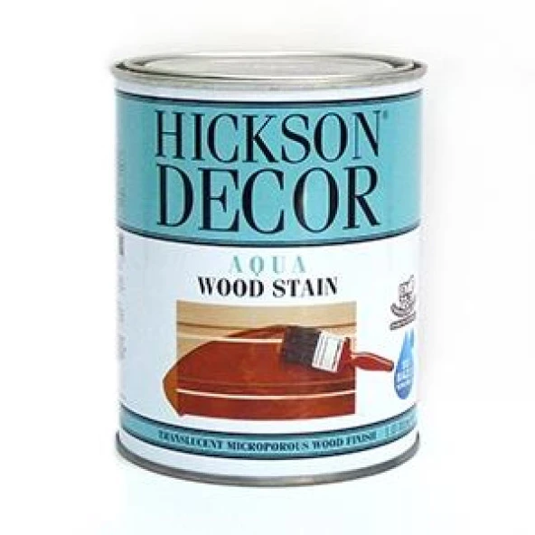 Hickson Decor Ultra Aqua Wood Stain Dış Cephe Ahşap Boyası 1 Lt. Chestnut