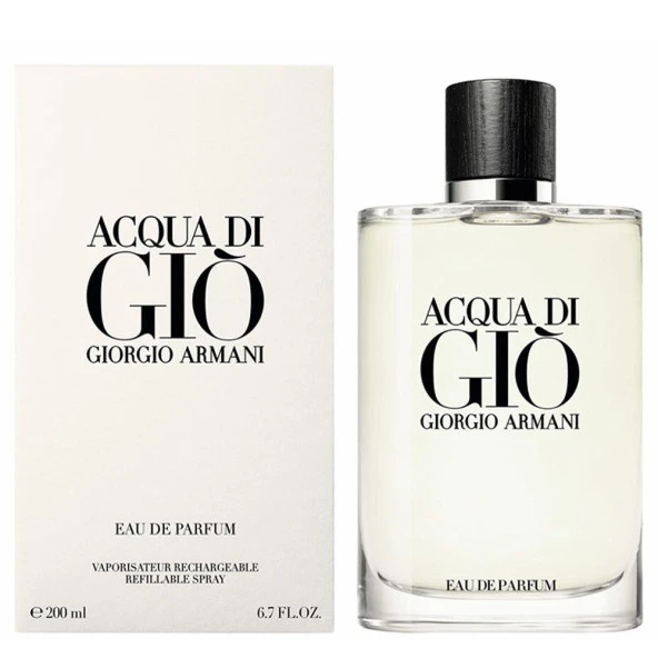 Giorgio Armani Acqua Di Gio Edp 200 Ml Erkek Parfümü - Resim 2