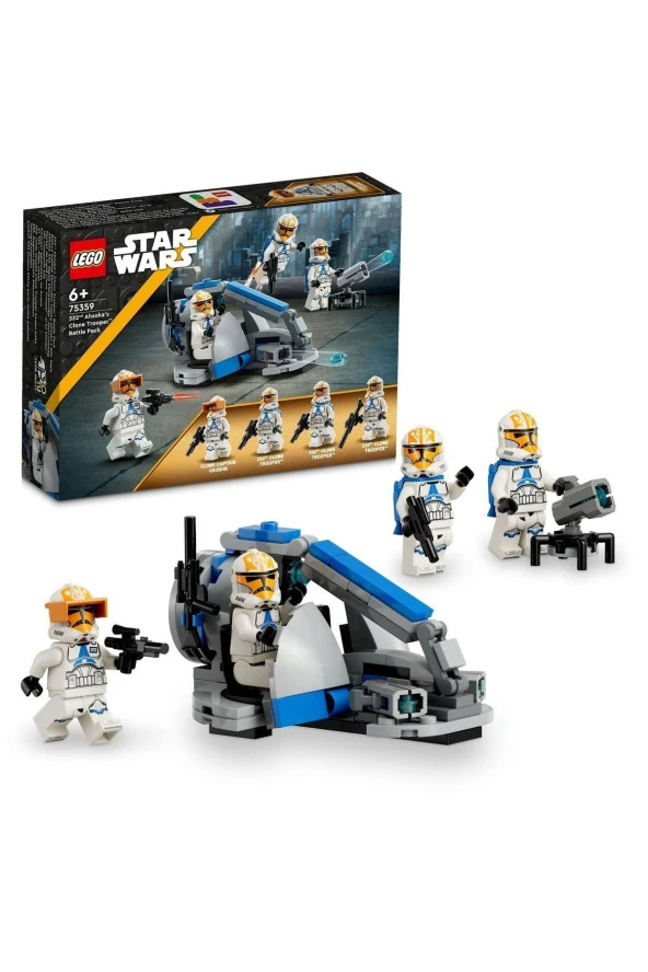 LEGO ® Star Wars™ 332. Ahsoka’nın Klon Trooper™’ı Savaş Paketi 75359 - Yapım Seti (108 Parça)