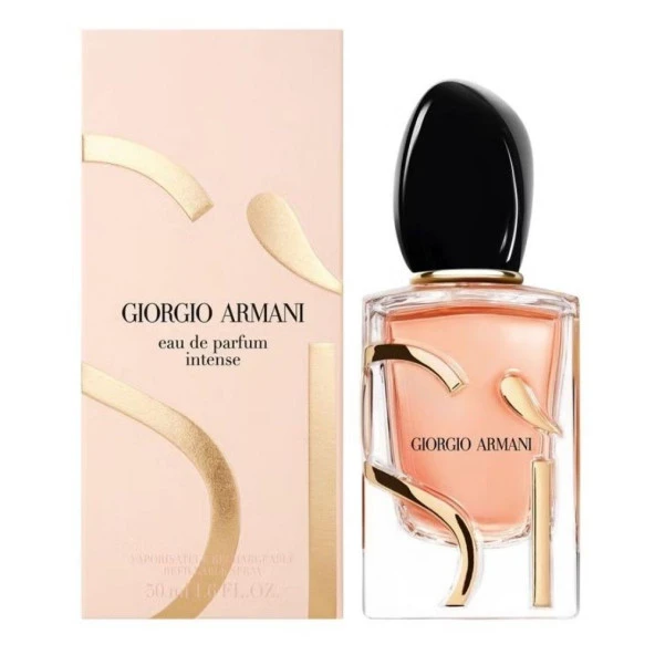 Giorgio Armani Si Intense Refillable EDP 50 ml Kadın Parfümü - Resim 2