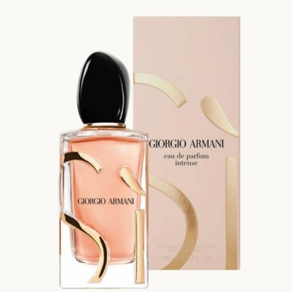 Giorgio Armani Si EDP Intense Refillable 100 ml Kadın Parfümü - Resim 2