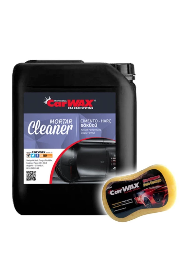 Carwax Çimento Harç Temizleyici - Mortar Cleaner - 5 Kg