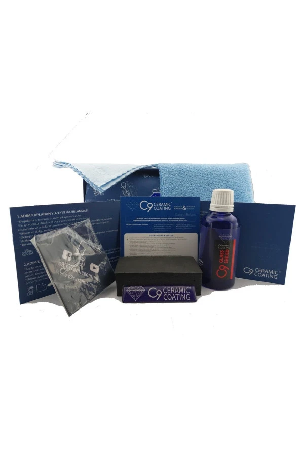 Carwax C9 Cam Seramik Kaplama Glass Shield Ceramic Coating - 50 ml
