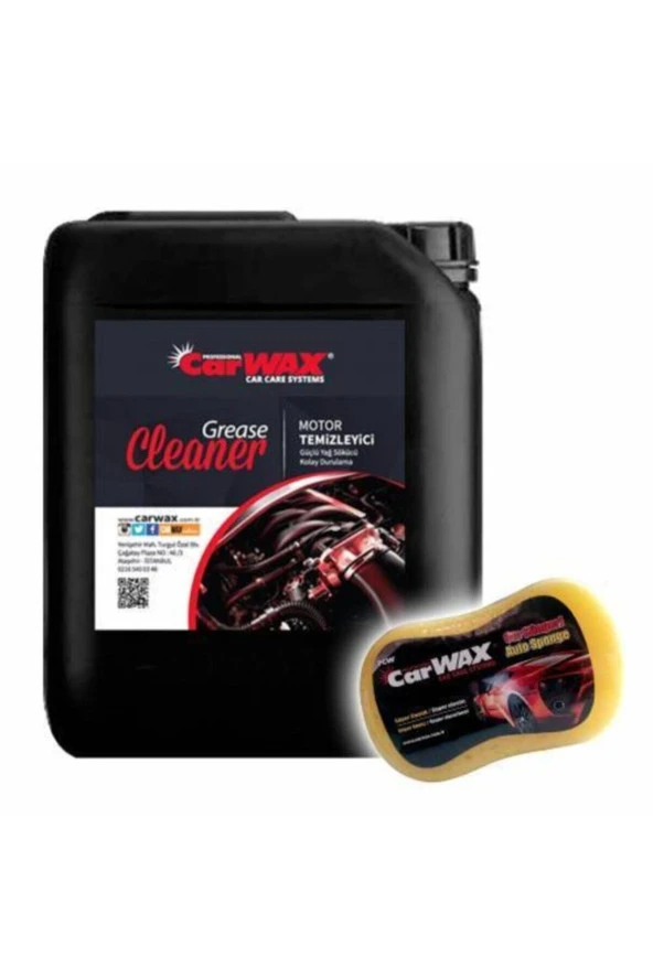 Carwax Motor Temizleyici - Grease Cleaner - 5 Kg