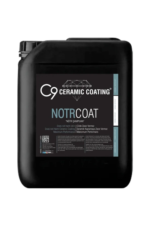 C9 Ceramic Nötr Şampuan 20 kg