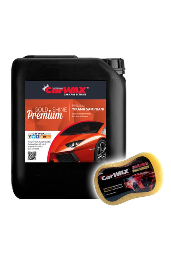 Carwax Premium Yıkama Şampuanı -Premium Shampoo -5 Kg