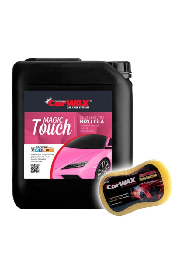 Carwax Su Ve Leke Itici Hızlı Cila -magic Touch - 5 kg