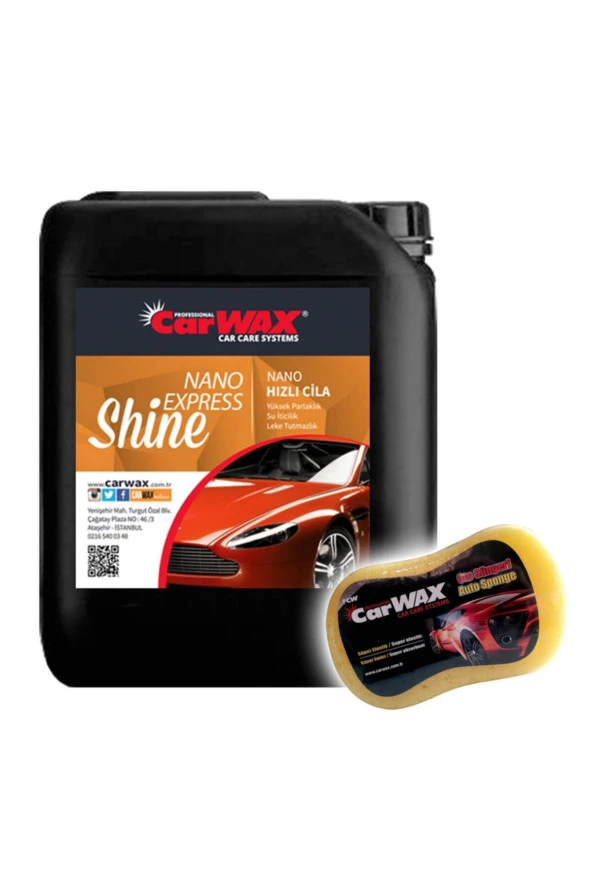 Carwax Nano Hızlı Cila -express Shine - 5 Kg ürün görseli 1
