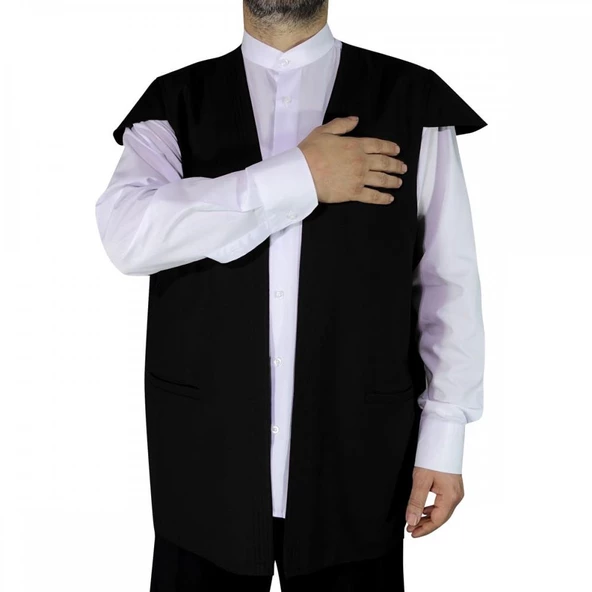 Haydari Yelek - Sufi Yelek Siyah - 2