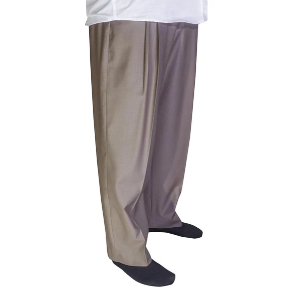 2 Pileli Klasik Pantolon Açık Kahve - 2