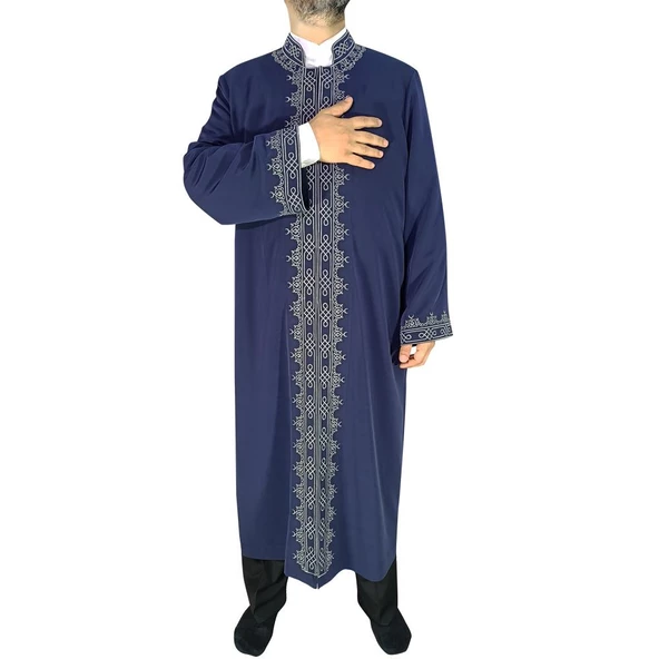 Hilal Cübbe Lacivert - 2