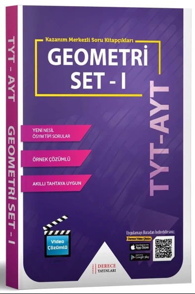 Derece TYT AYT Geometri Set 1