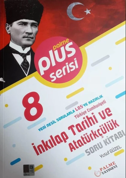 Palme 8. Sınıf Plus Serisi İnkilap tarihi ve Atatürkçülük Soru Kitabı