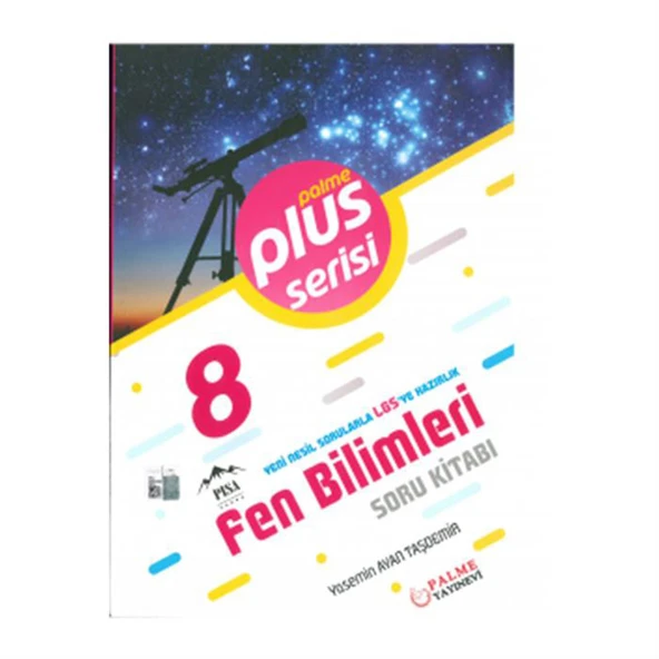 Palme 8. Sınıf Plus Serisi Fen Bilimleri Soru Kitabı