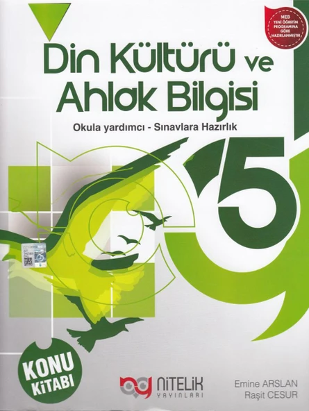 Nitelik 5. Sınıf Din Kültürü ve Ahlak Bilgisi Konu Kitabı