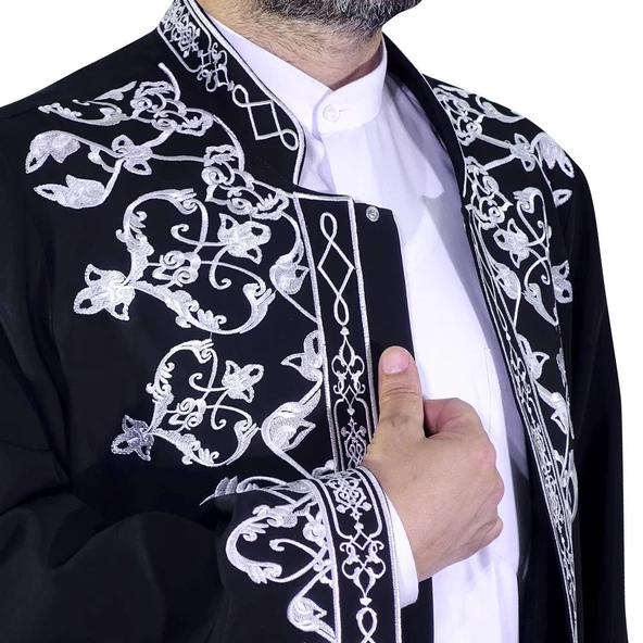 İmam Cübbesi Çelebi Siyah - 4