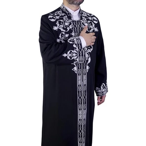 İmam Cübbesi Çelebi Siyah - 2