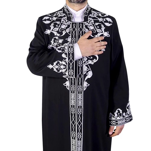 İmam Cübbesi Çelebi Siyah - 5