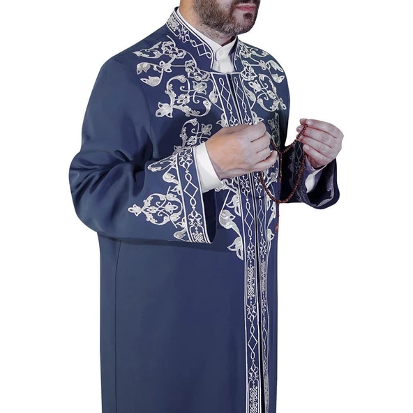 İmam Cübbesi Çelebi Lacivert - 4