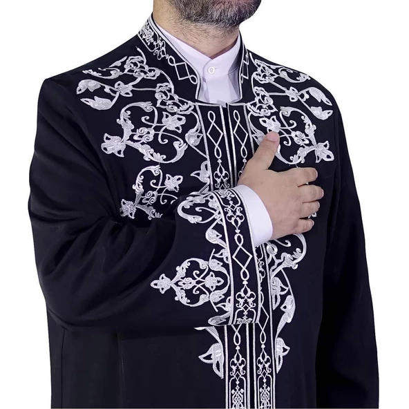 İmam Cübbesi Çelebi Siyah - 3