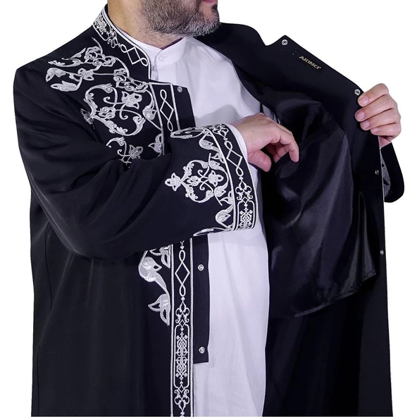 İmam Cübbesi Çelebi Siyah - 6