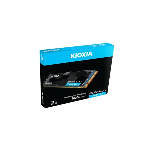 KIOXIA EXCERIA PLUS G3 2TB Okuma 5.000MB/sn Yazma 3.900 MB/sn NVMe M.2 SSD
