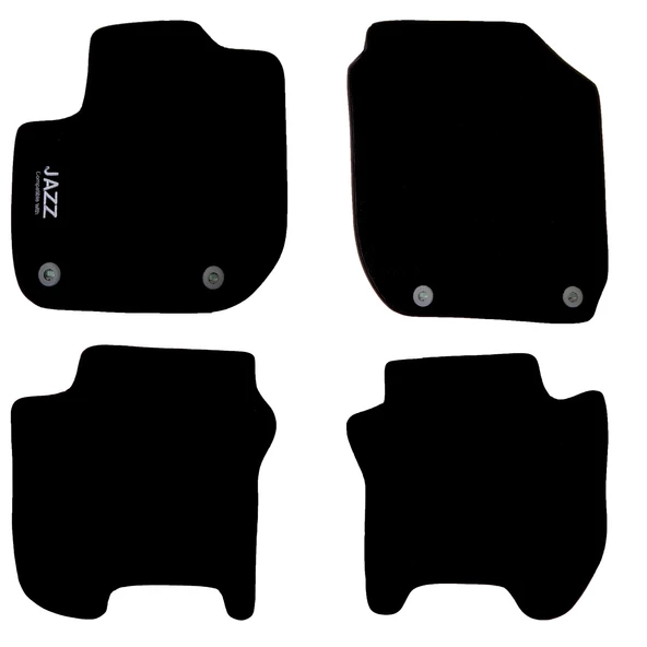 Rizline Honda Jazz 2015-2019 Halı Paspas Siyah - Resim 2