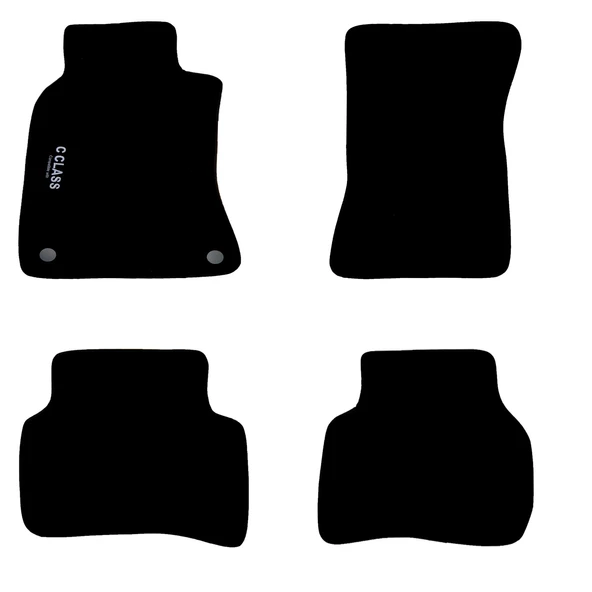 Rizline Mercedes C Serisi W203 2000-2007 Halı Paspas Siyah - 2